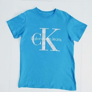 Calvin Klein Boys Logo Graphic Shirt